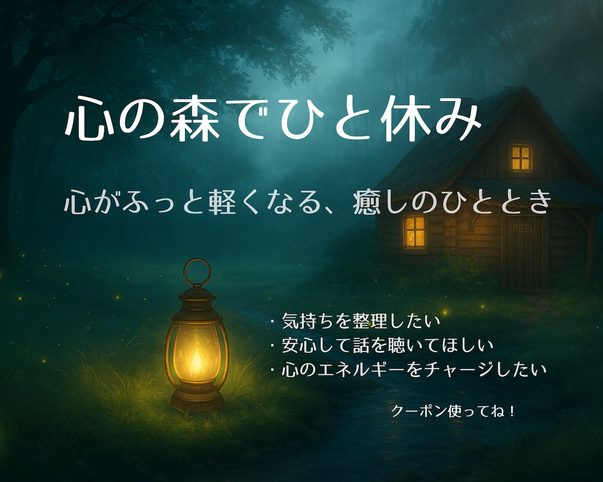 心がふっと軽くなる時間✨ジャンル幅広く聞きます 子育て、恋愛、人生相談など、なんでも話せる安心の時間をご提供 イメージ3