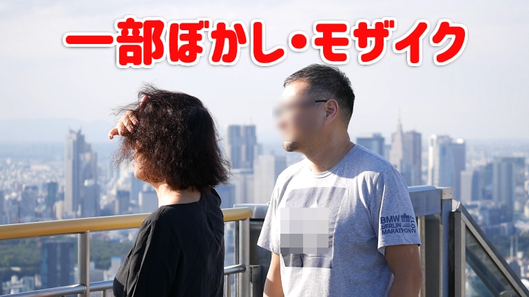 動画にぼかしやモザイク処理します 動画の一部分にぼかし処理やモザイク。 イメージ1