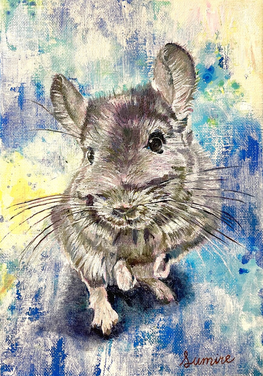 オーダーメイドで油絵のペットをお描きします 色鮮やかで温かみを感じるとっておきの1枚をお届けします イメージ7