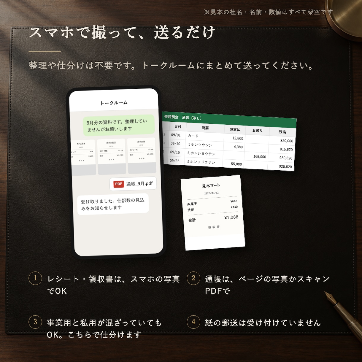 丸投げOK！freee/マネフォの記帳代行します 先着3名は超過1仕訳30円。60仕訳3,000円 イメージ4