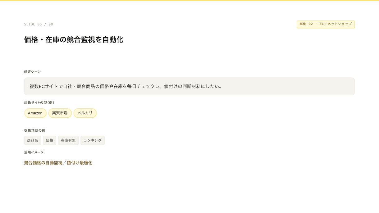 Webサイトのデータを自動収集します 自ら賃貸経営で使う自動化スキルをご提供 イメージ2