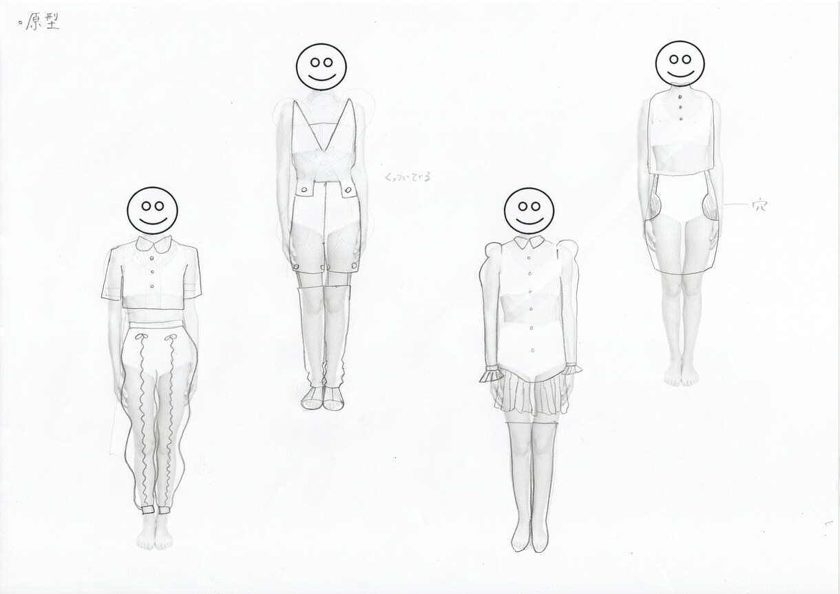 格安でファッションデザイン画を描きます デザインが想像できていない人は簡単なカウンセリングも イメージ4