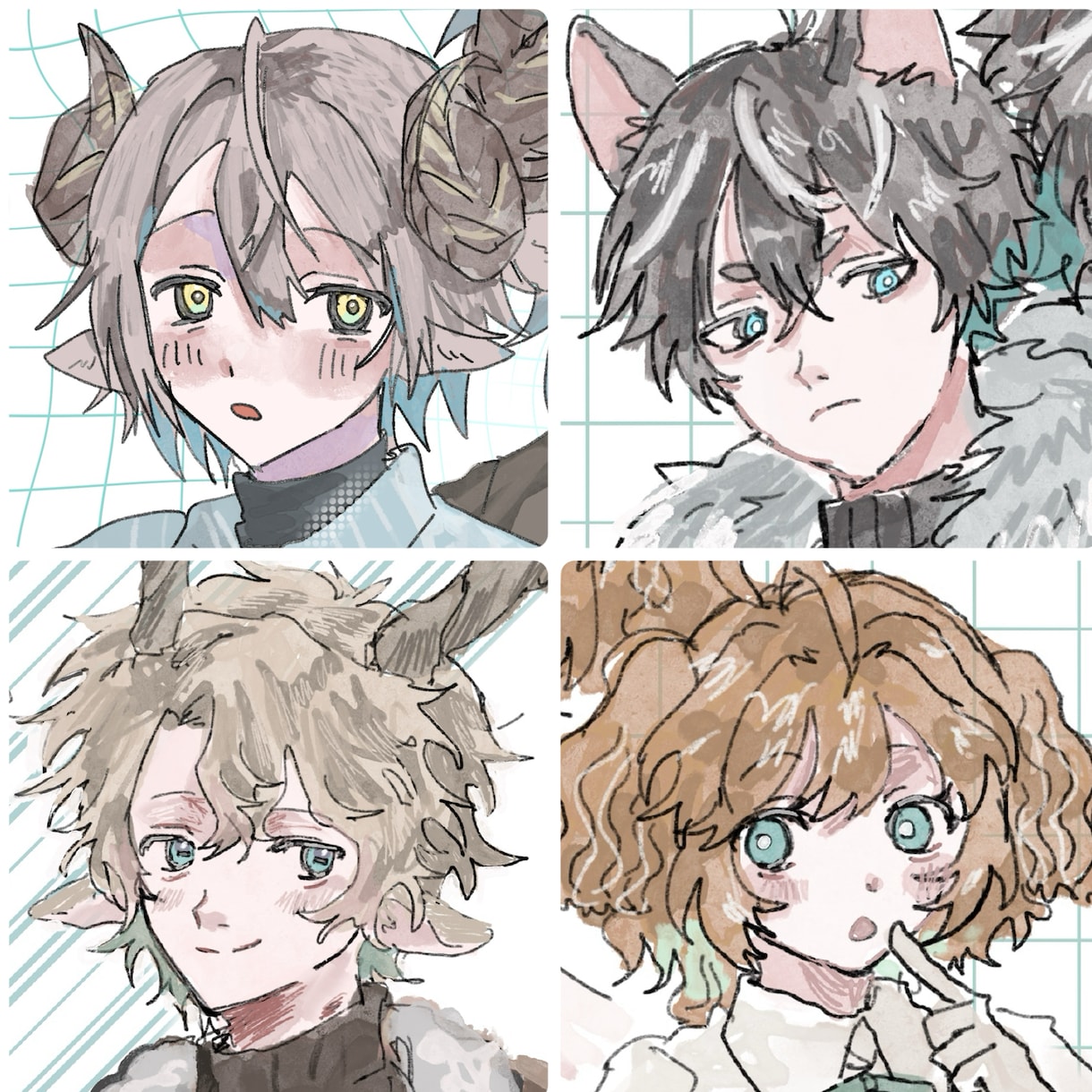 アイコンイラストを描きます 可愛くて温かみのある絵が得意です！ イメージ2