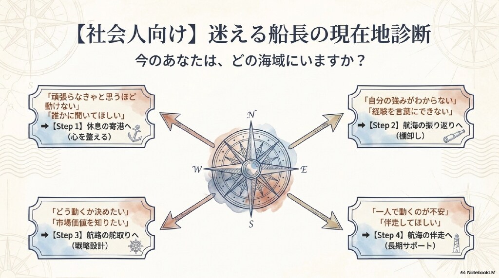 人事12年｜あなたの強みと経験を言語化します 頑張ってきたのに自信が持てない。言葉にしてみませんか イメージ6