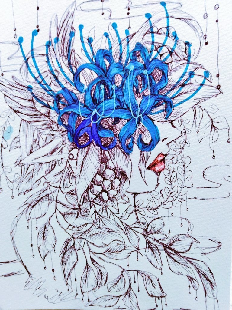 オリジナル作品の絵を描きます 綺麗な色鮮やかな絵を描きます！！ イメージ1