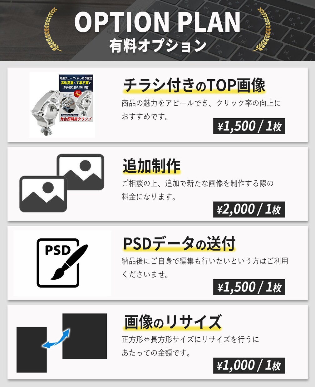 amazon商品ページ用の商品画像を７枚作成します 売れるamazon商品ページを構成し魅力的な画像を制作します イメージ6