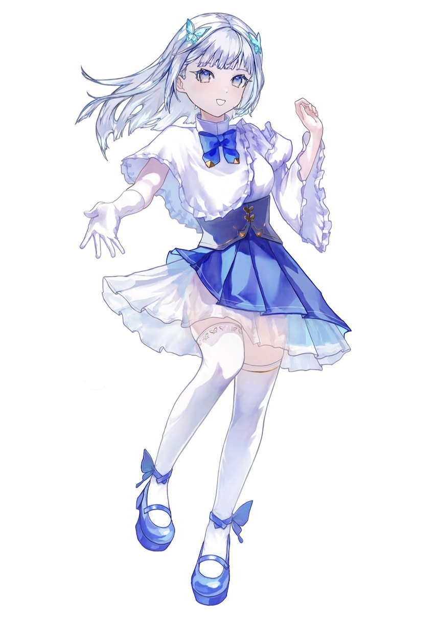 キラキラ透明感な女の子イラストを描きます 唯一無二の塗りであなたの活動を引き立て、応援します！ イメージ1