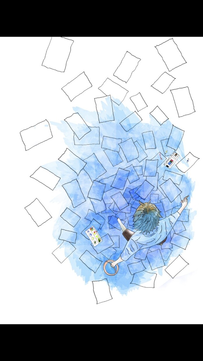 独特で透き通ったデザイン描きます 楽しい、悲しい、嫌いを表現するイラストを描いていきます イメージ4