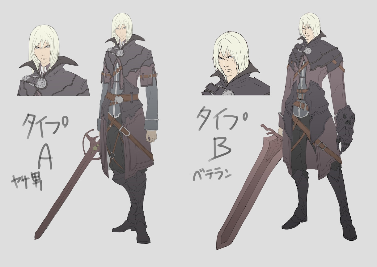 キャラクターの作成いたします 男女からクリーチャー・メカまで対応 イメージ7