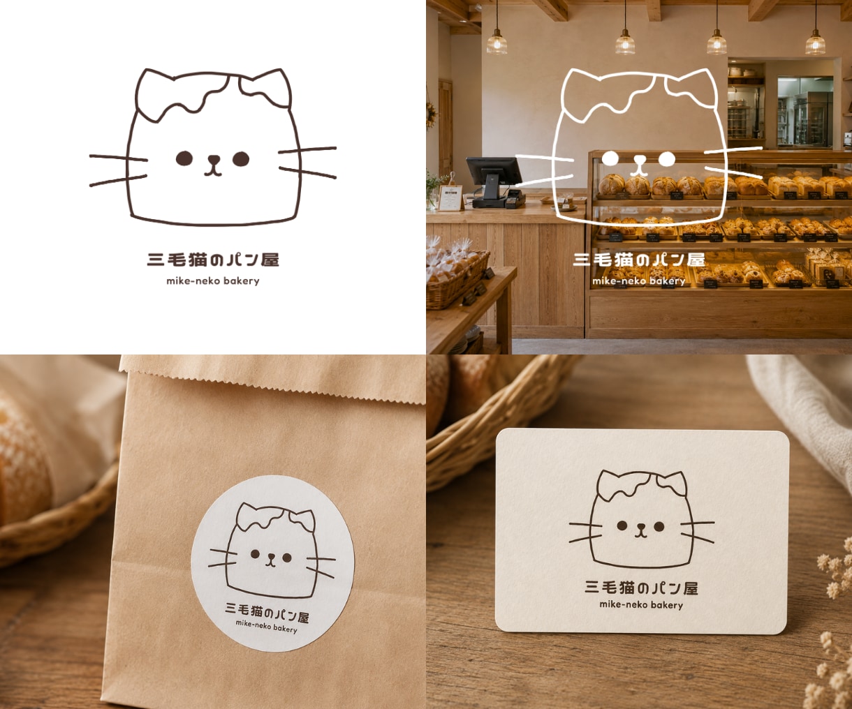 愛着が湧く♡動物モチーフの手描きロゴを制作します ハンドメイド作家さんや小さなお店の想いを形にします イメージ3