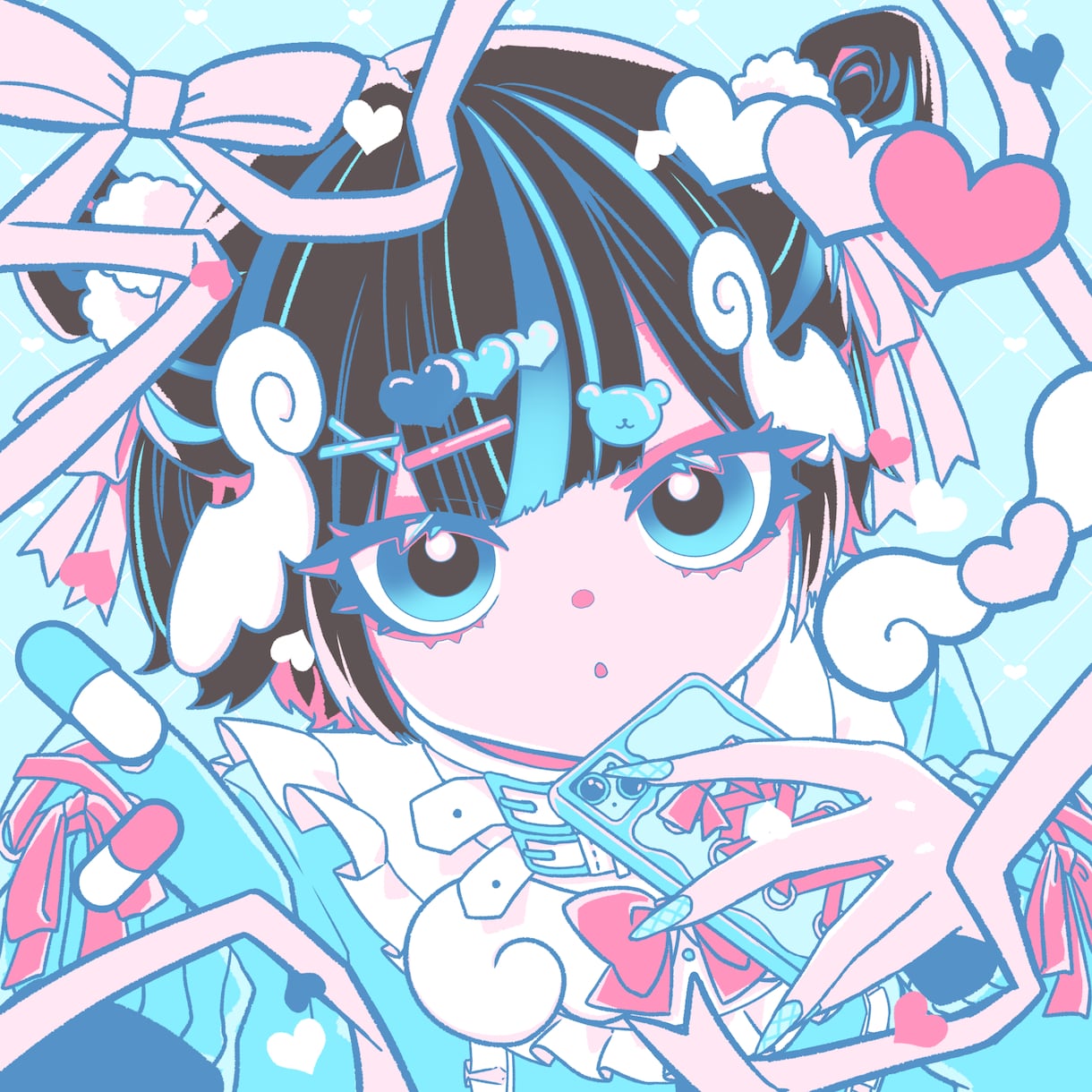 かわいい一枚絵イラスト制作します MVイラストとしてご利用多数！商用利用料込み！ イメージ2