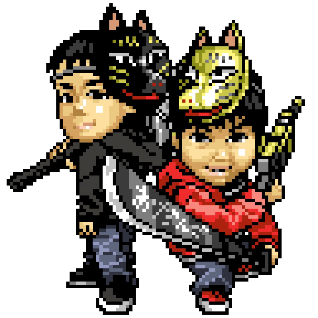 ドット絵でSNS用のアイコン作ります おまけシール風のデフォルメ調です！(プラン①) イメージ2