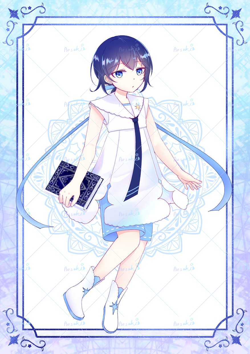 一枚絵のイラスト描きます かわいいから清楚まで、ご希望のイラストを制作します！ イメージ7