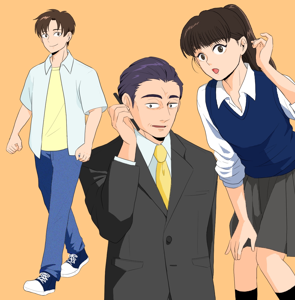 人物・キャラクターのカットイラストを制作します デフォルメから高等身まで対応◎用途に合わせたイラストを作成！ イメージ2