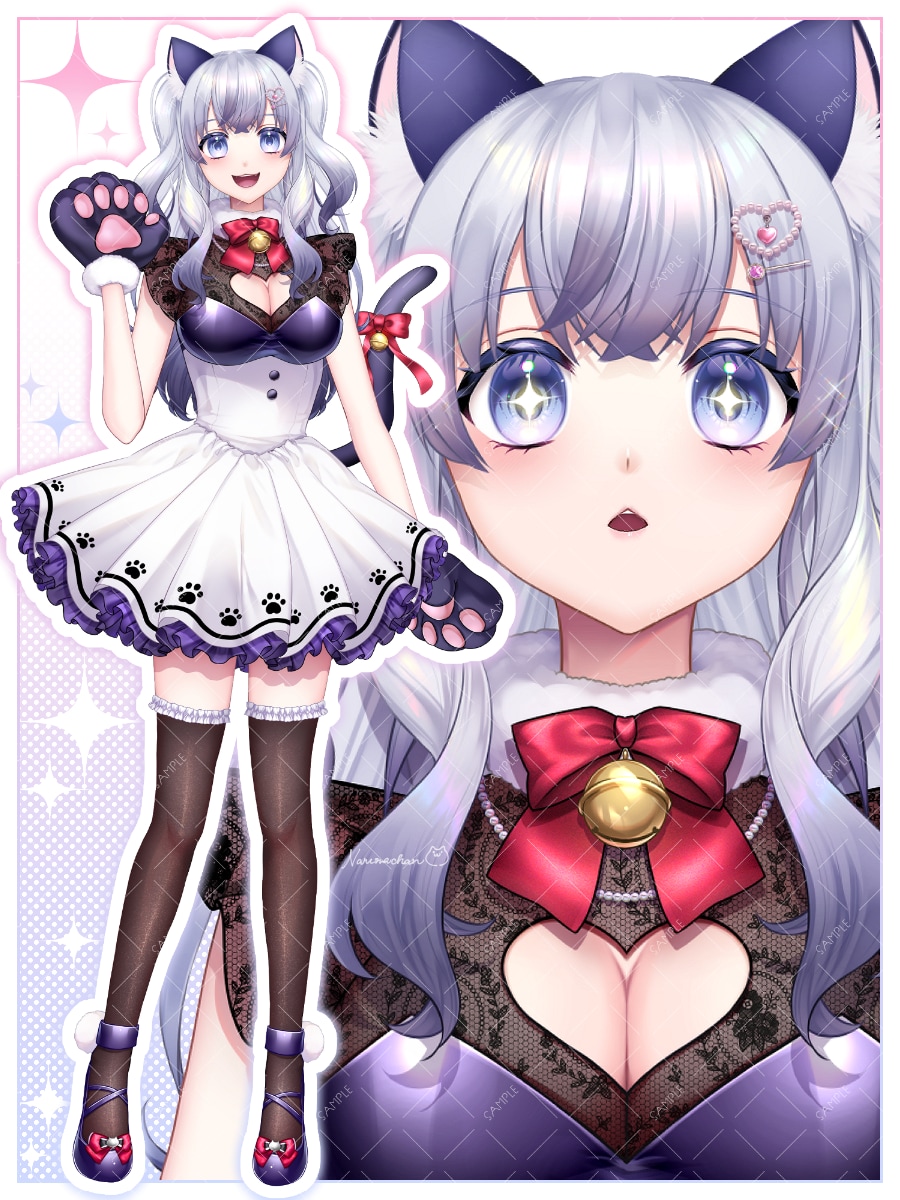 立ち絵イラスト制作します IRIAM/Vtuber/TRPG等で使えるキャラクター制作 イメージ2