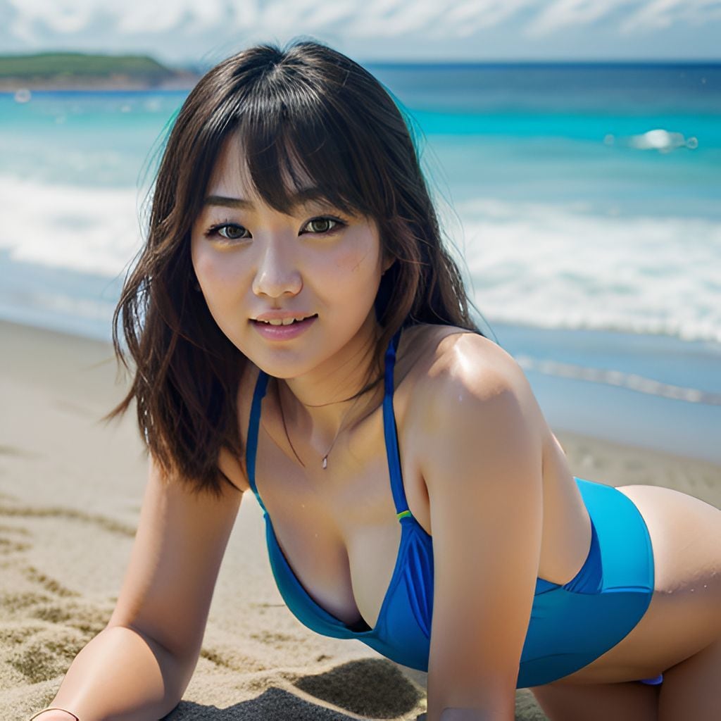 生成AIグラビア美女を提供します 趣味が高じてw、AI美女10点を差し上げます！ イメージ1