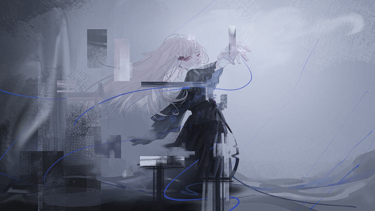 アンニュイでかっこいいイラストを描きます 配信サムネイルや歌ってみたなど。オプションで商用利用可。 イメージ6