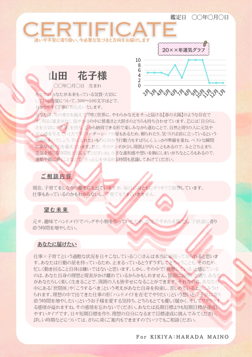 理想の未来へ、一歩踏み出すお手伝いをいたします あなたの心の芽が、やさしく動き出すきっかけを届けます。 イメージ2