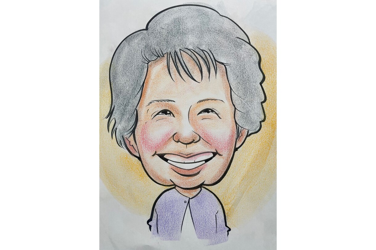 還暦祝いなどプレゼントに喜ばれる似顔絵作成します 記念日、お祝いなどに記憶に残る似顔絵作成いたします イメージ5