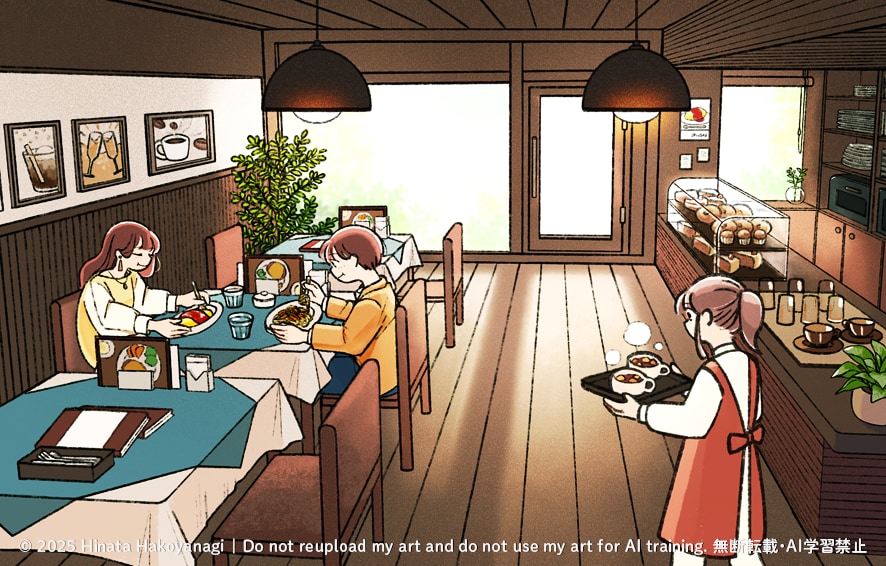 商用利用◎ストーリーが伝わる一枚絵を描きます 小説や楽曲のジャケット・ゲームなど大切な世界観を伝えたい方に イメージ6