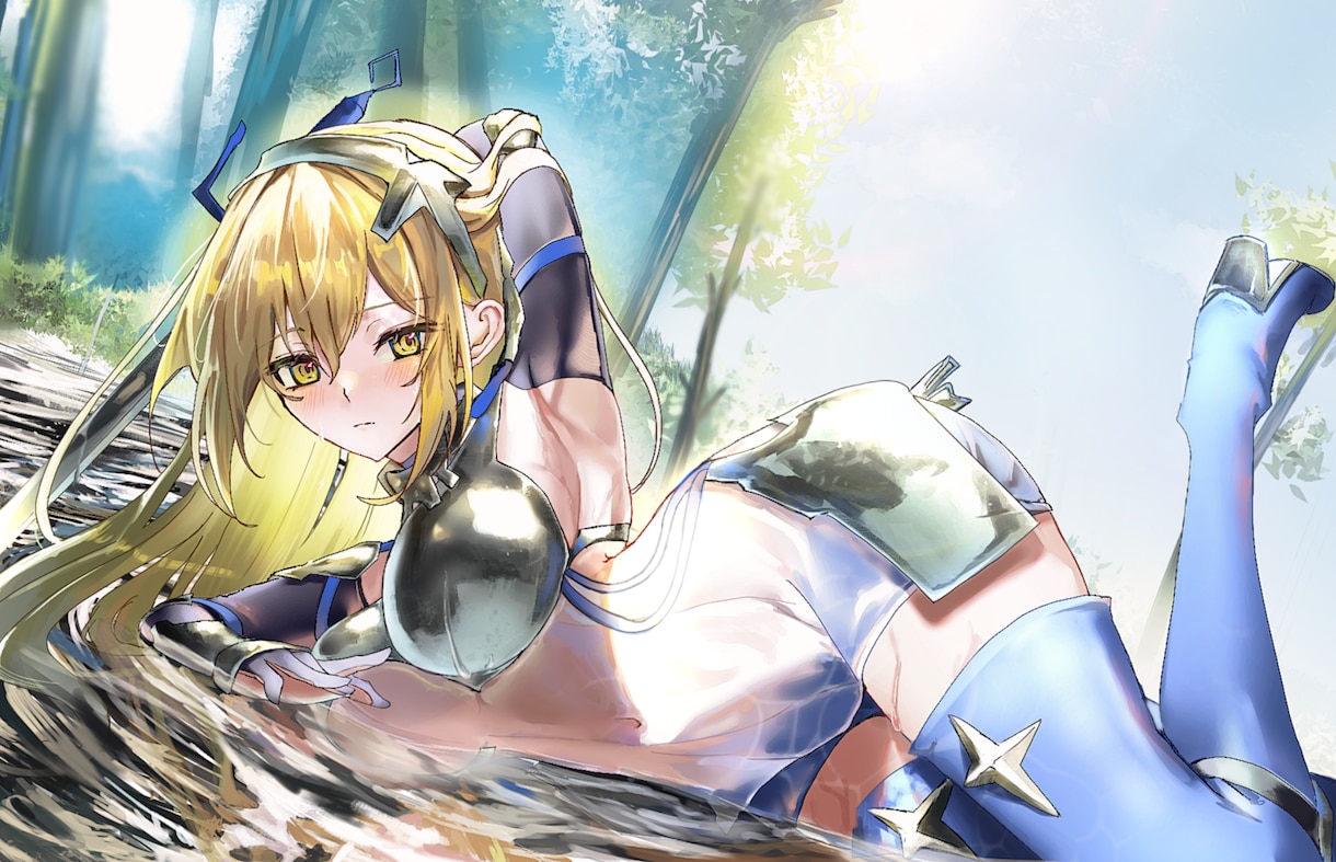可愛い女の子のイラストを8000円〜承ります 立ち絵、一枚絵、アイコンヘッダー、などなんでもOKです！ イメージ3