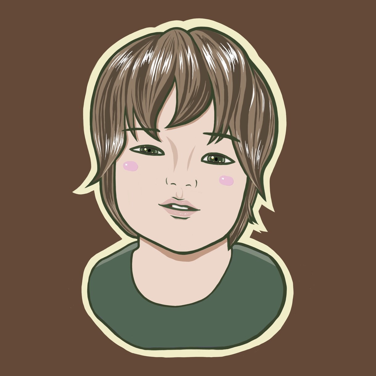アイコンに使える可愛い似顔絵描きます ご自分に自信のない方必見！あなたのいい所を引き出します！ イメージ4