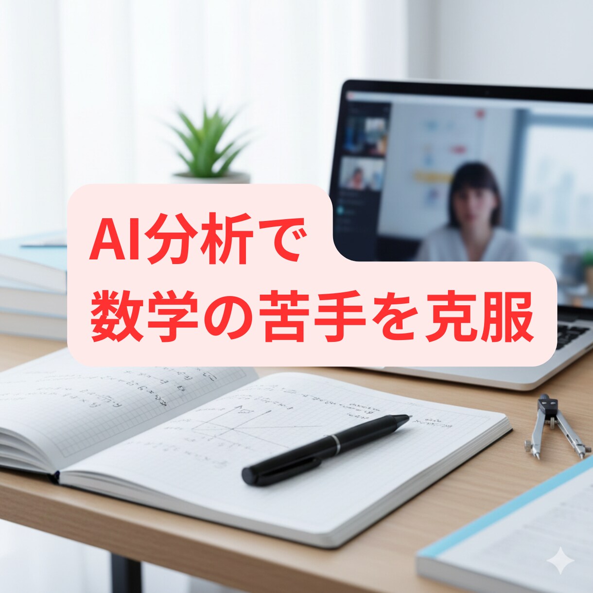 中学生に数学を教えます AI×分析力で徹底的に苦手をなくします イメージ1