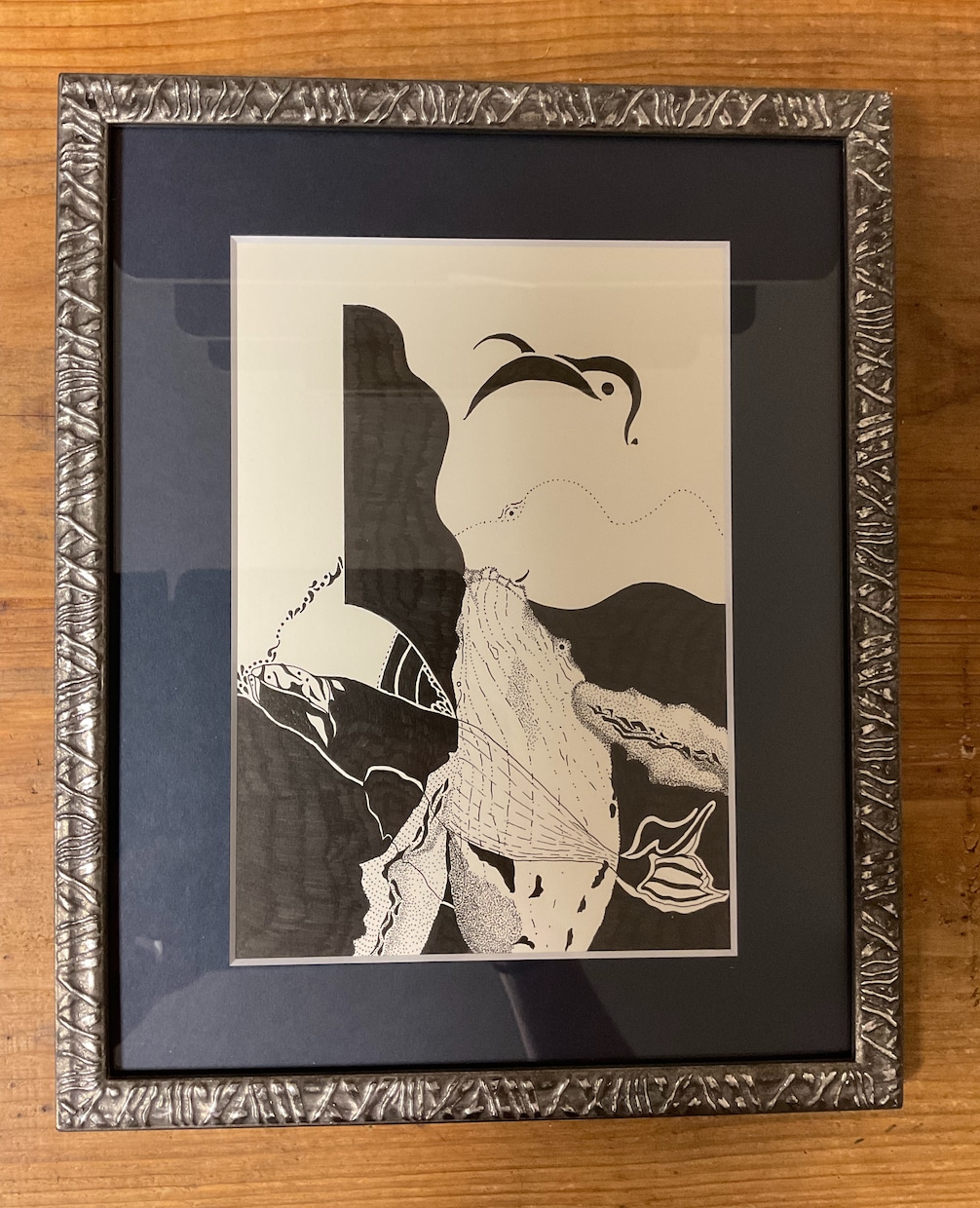 一点もの手描き額装済みアートを創作いたします 細いサインペンを使用した精密画を得意としております！ イメージ4