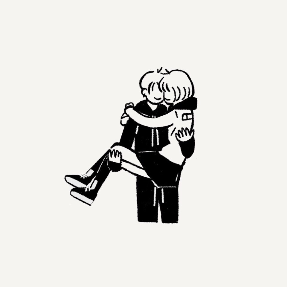 シンプルなモノクロのイラストを描きます SNS・WEB・ブログ用等に♪ イメージ2