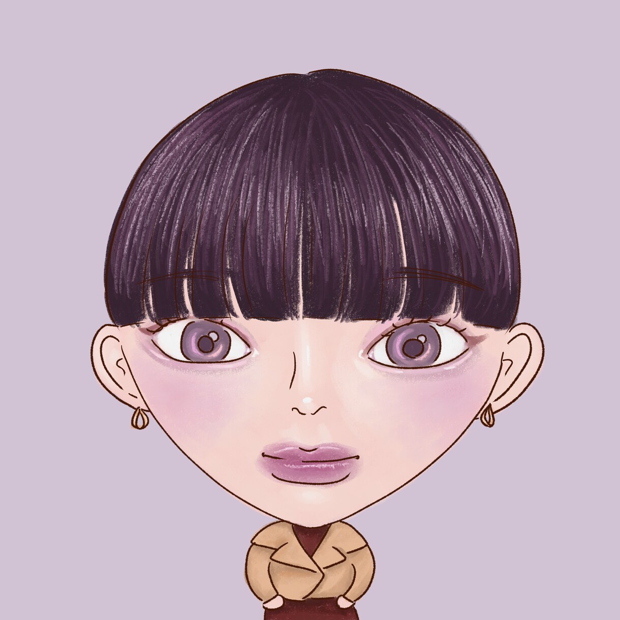どなた様でもおしゃれでかわいく似顔絵をお描きします カラフルで、ほっこり温かみのあるイラストです☺︎ イメージ1