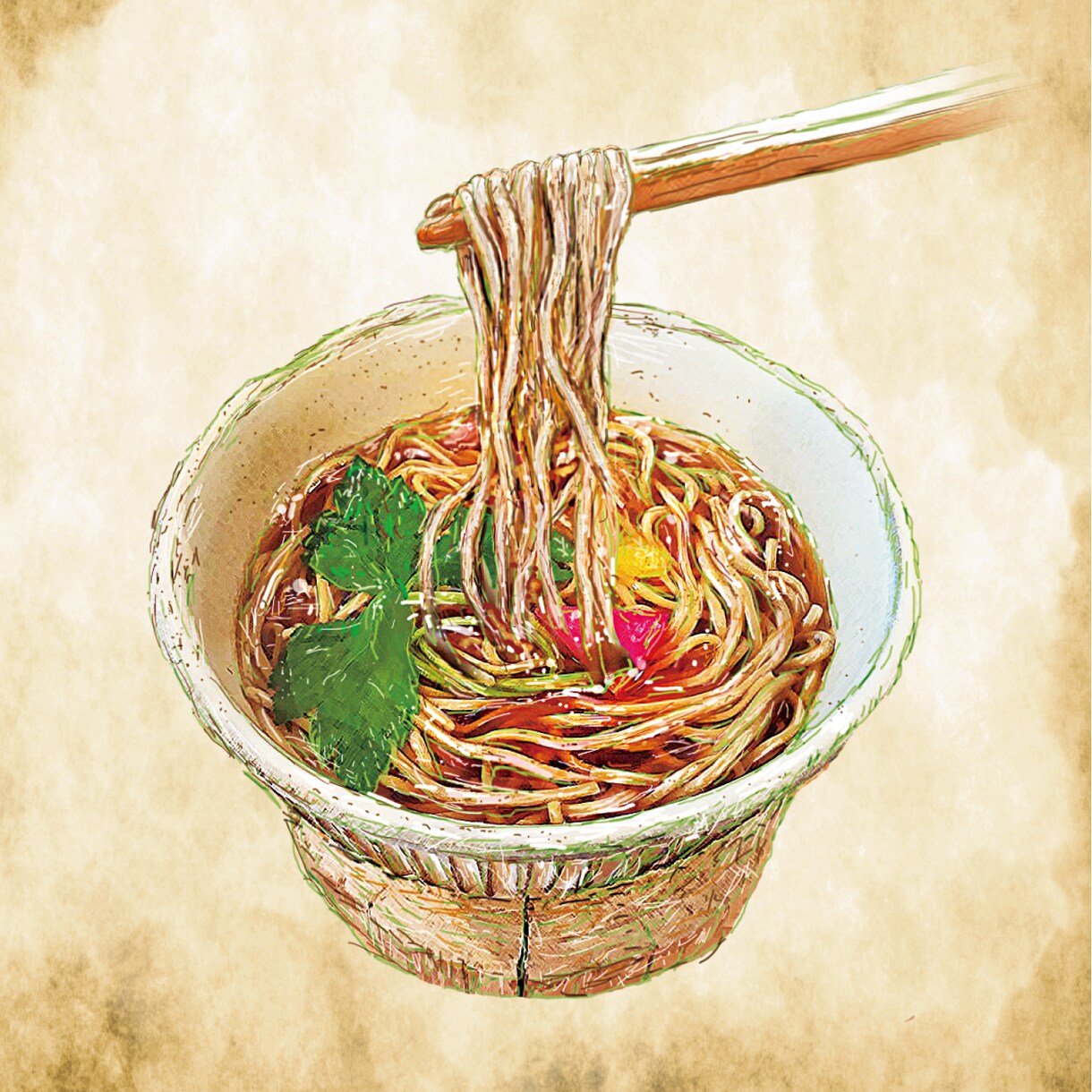 美味しさ1番！手描きのフードイラスト作成します どんな画像からでもOK!美味しさ見栄えを伝えます！ イメージ4