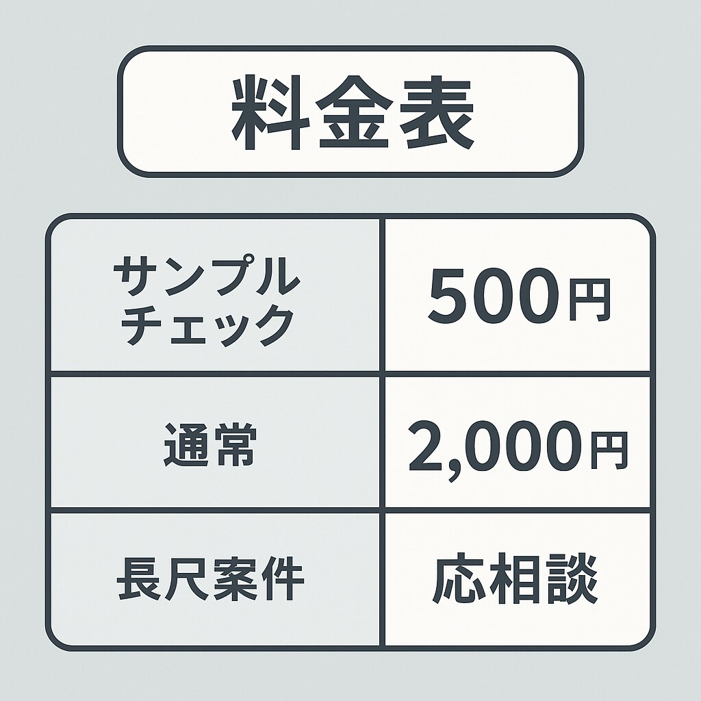 誤読チェック！ナレーター作家さん向け音声校正します 聴く人にも伝わる、正確で美しい朗読作品づくりをサポート。 イメージ4