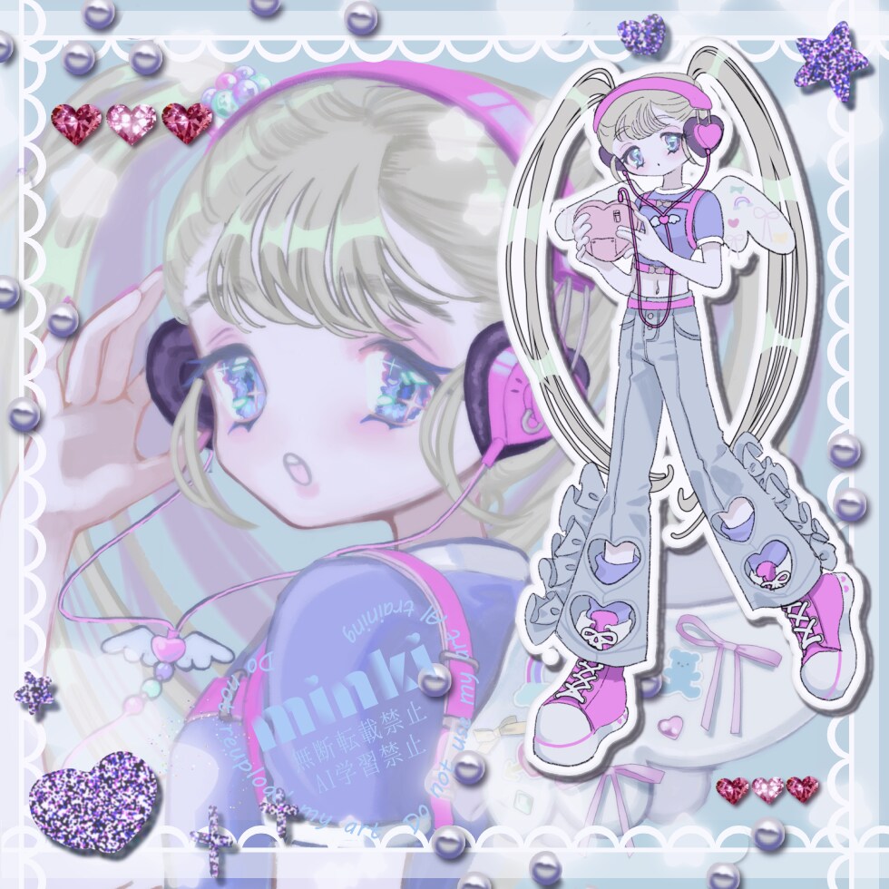 かわいいイラストお描きします アイコン、MV用イラスト等ご相談ください イメージ3