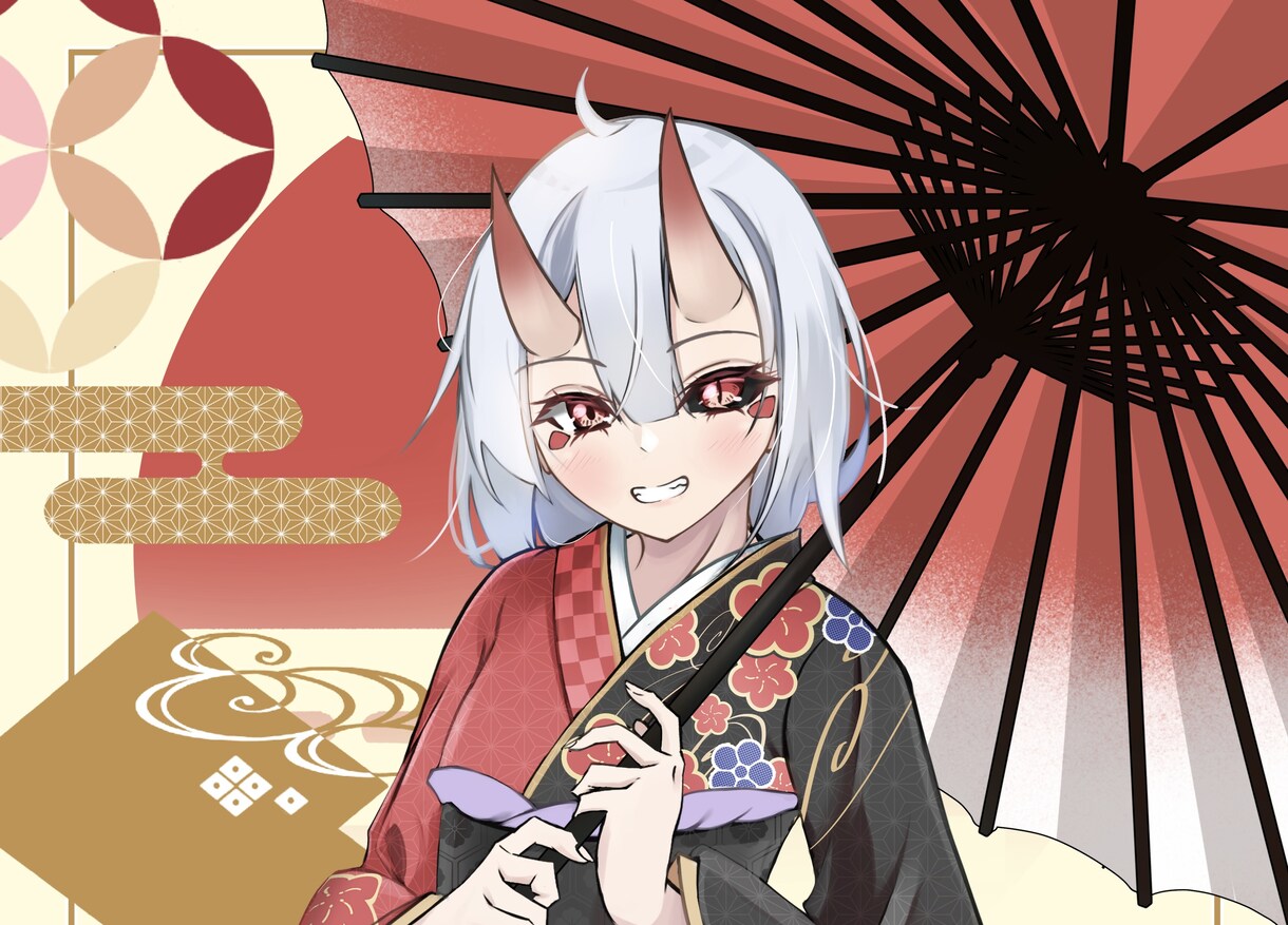 可愛くて目立つキャラクターイラスト描きます サムネイル、アイコン、立ち絵など様々な用途に使えます イメージ1