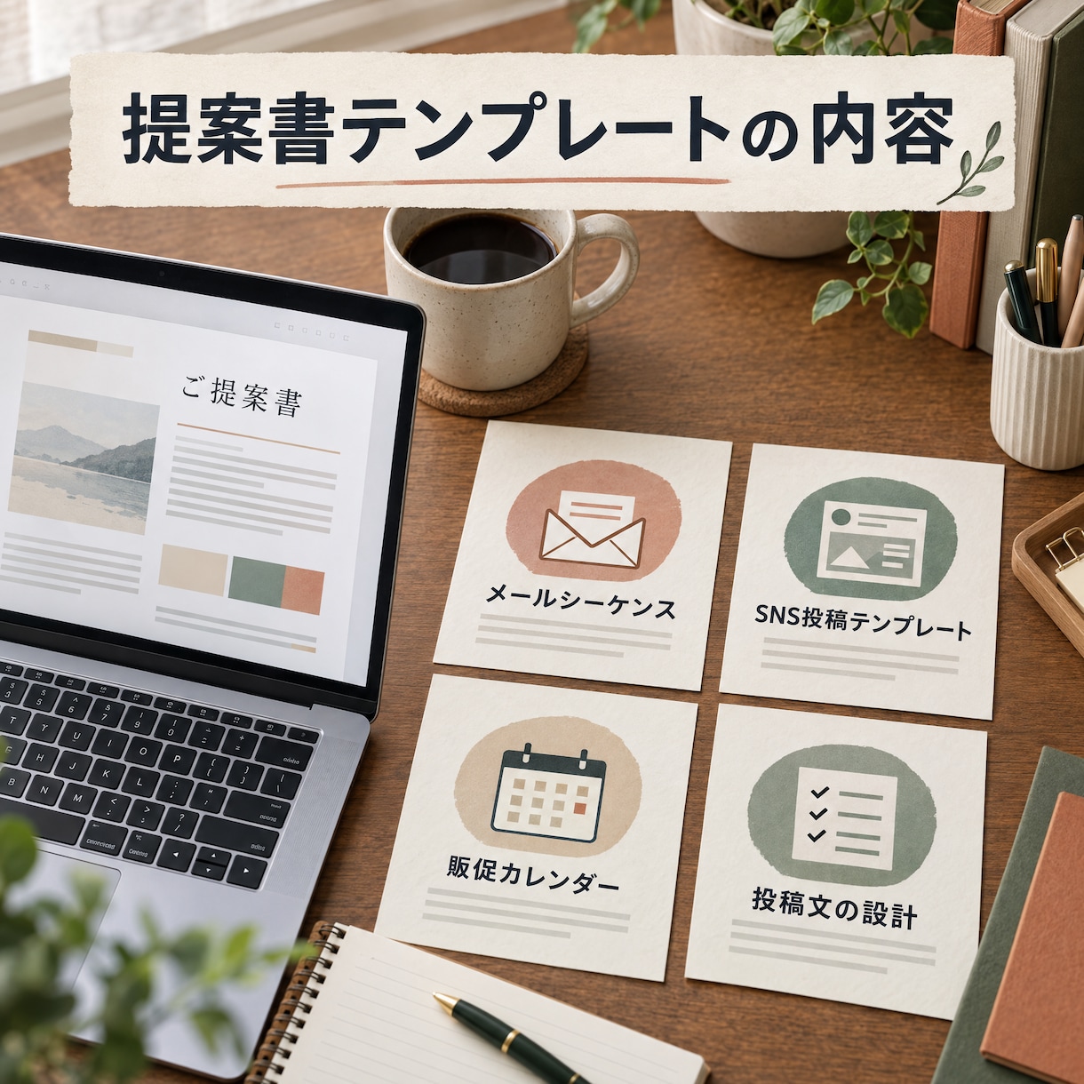 セール時期メール・SNSキット制作提案書作成します メール7通＋SNS30日分。セール商戦の制作案件、型を持って イメージ2