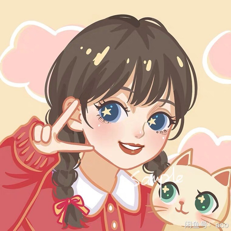 可愛いSNSアイコンを作成します 可愛い風アイコンやイラストを作成します^ ^ イメージ2
