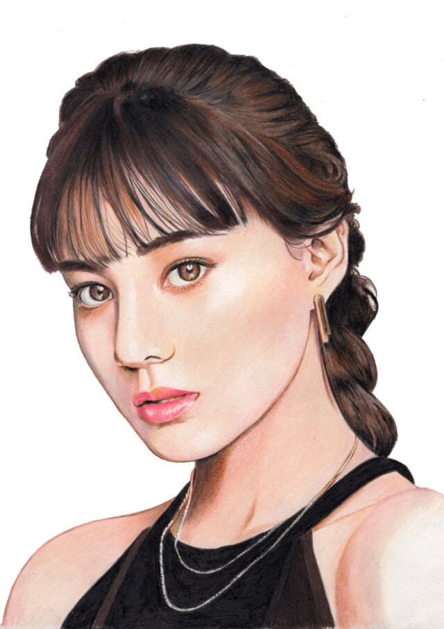 写真を元に高品質な似顔絵をお描きします 可愛い感じの二頭身キャラも製作致します。 イメージ2
