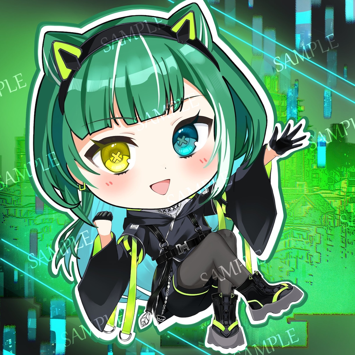 もちもち、可愛いSDキャラ、イラスト描きます 繊細なデザインもSDキャラ、ミニキャラに落とし込みます！ イメージ2