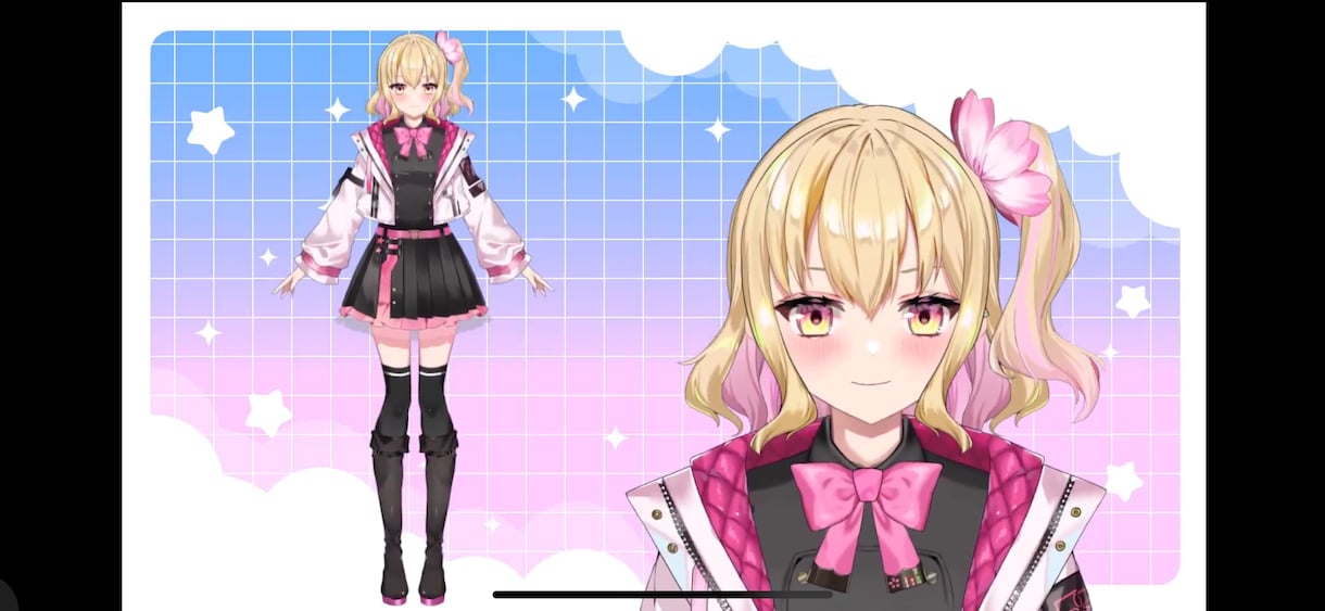 個性爆発、Live2Dモデリングをします 現役VTuberがイラストに命を吹き込みます イメージ1