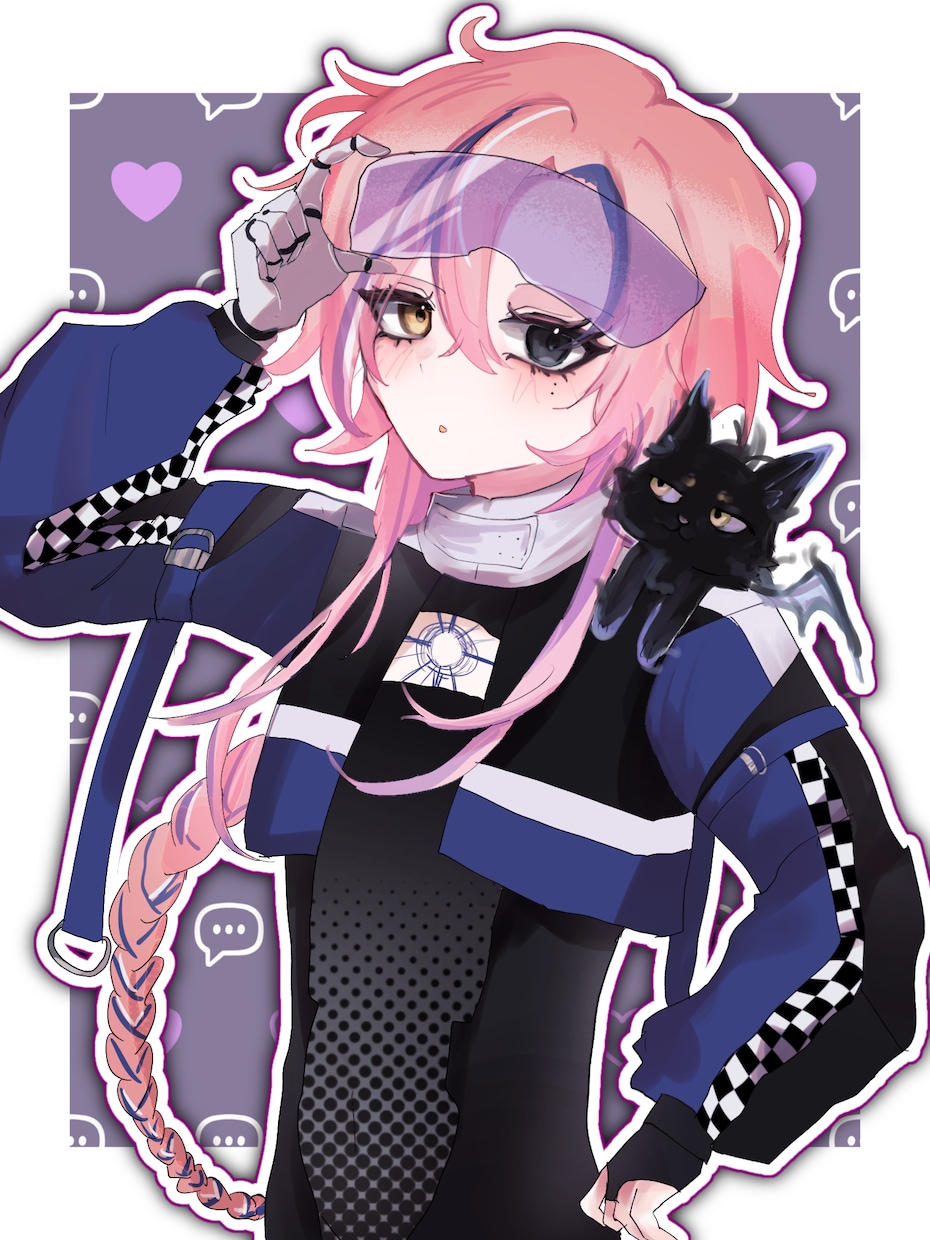 希望に沿ったアイコンサイズのイラスト描きます 病みやダークな雰囲気の絵を描くのが得意です。 イメージ4