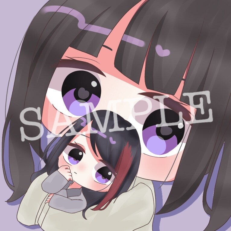 かわいいアイコンを描きます あなただけの可愛いアイコンでSNSを楽しみませんか？ イメージ4