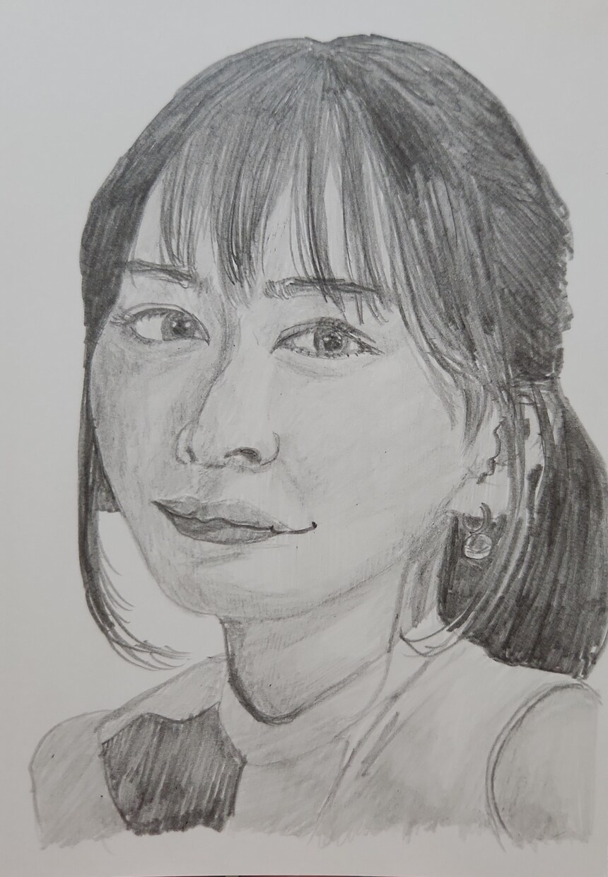 鉛筆で、似顔絵を描きます リアルな、ペットや、人物の鉛筆似顔絵。 イメージ8