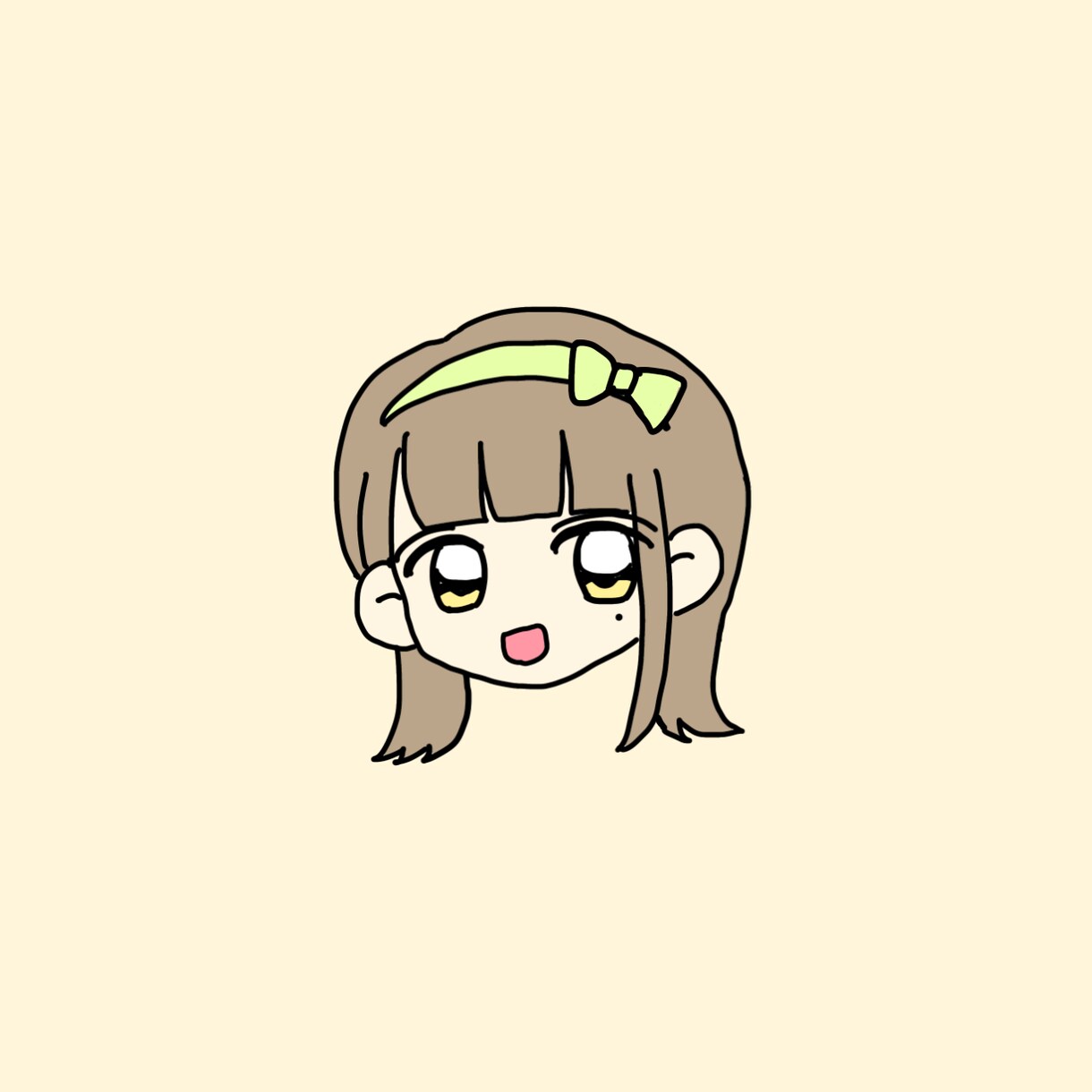 SNS用アイコン用の似顔絵・キャラ絵を描きます シンプルで目につきやすいポップな絵を描かせていただきます♪ イメージ1
