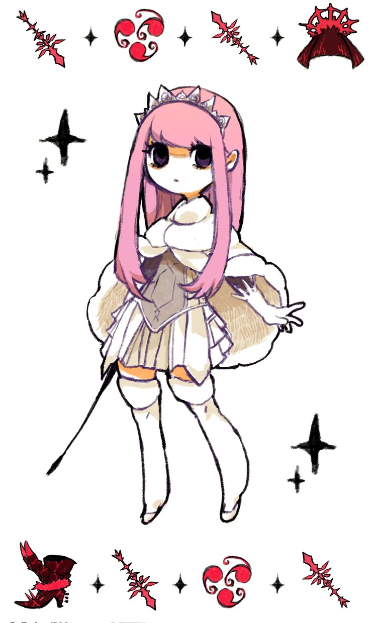 メルヘンで可愛いキャラクター描きます あなたの考えるあなただけの特別な子を（版権も可） イメージ1