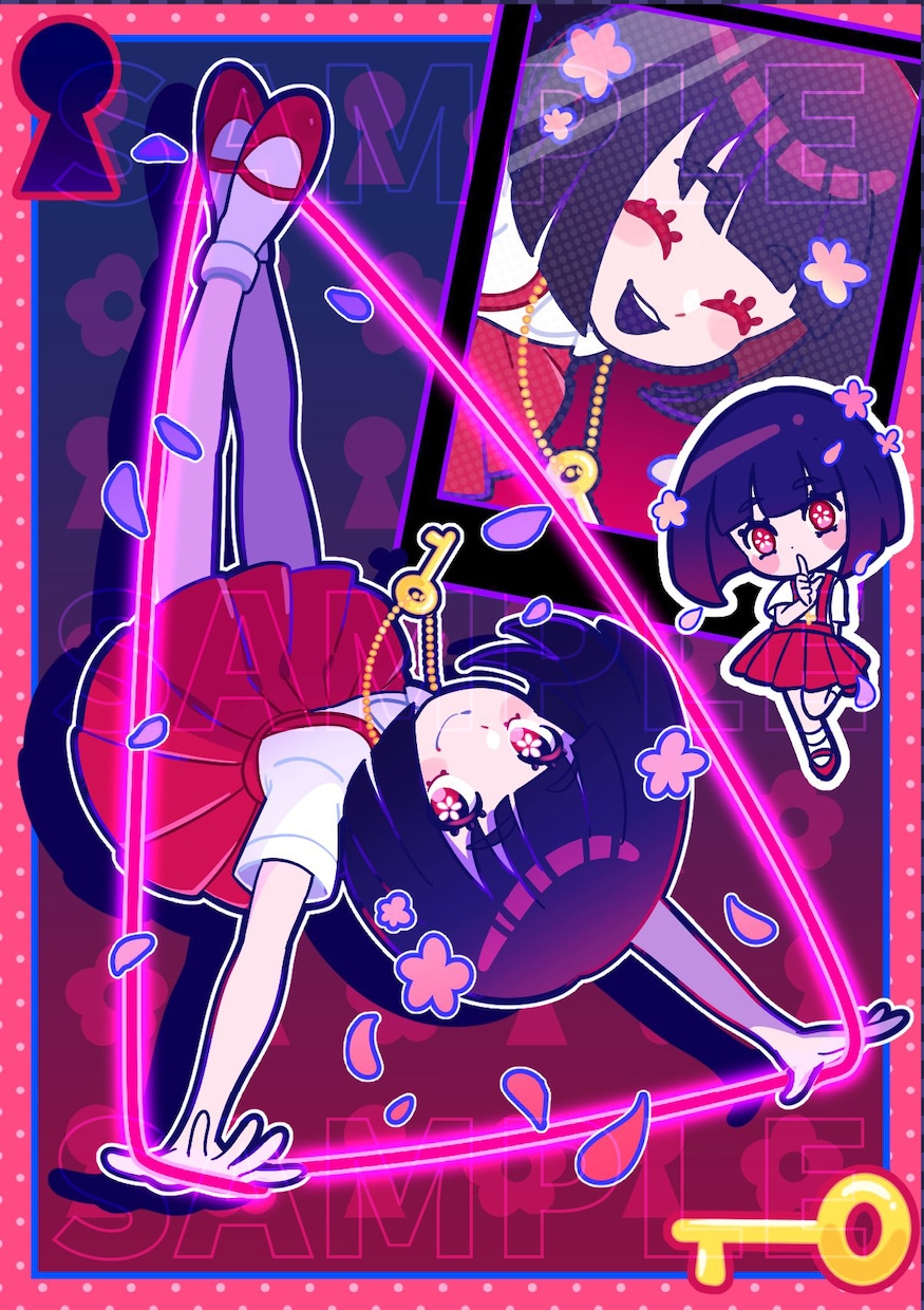 人数限定価格！うちの子全部盛りイラスト描きます TRPGにも♪全身立ち絵＋表情差分＋ミニキャラ＋小物セット イメージ8