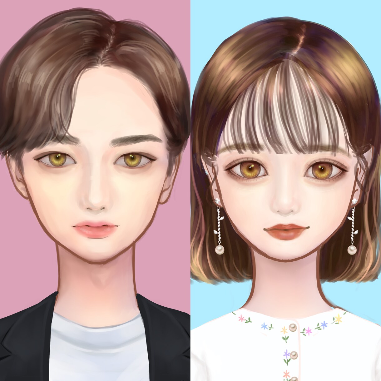 見る人を惹きつける！美しすぎるアイコン描きます 即納、納得いくまで修正ＯＫ！自分だけのイラストが欲しい方！ イメージ9