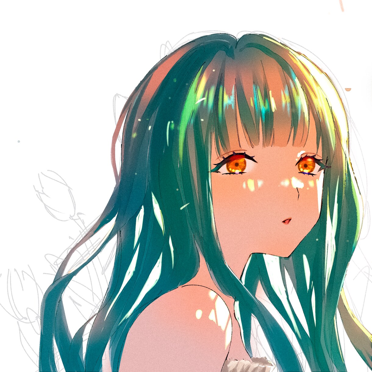 主に顔重点としたイラストを描きます 詳しいデザインや色などご指定お願いします！ イメージ2