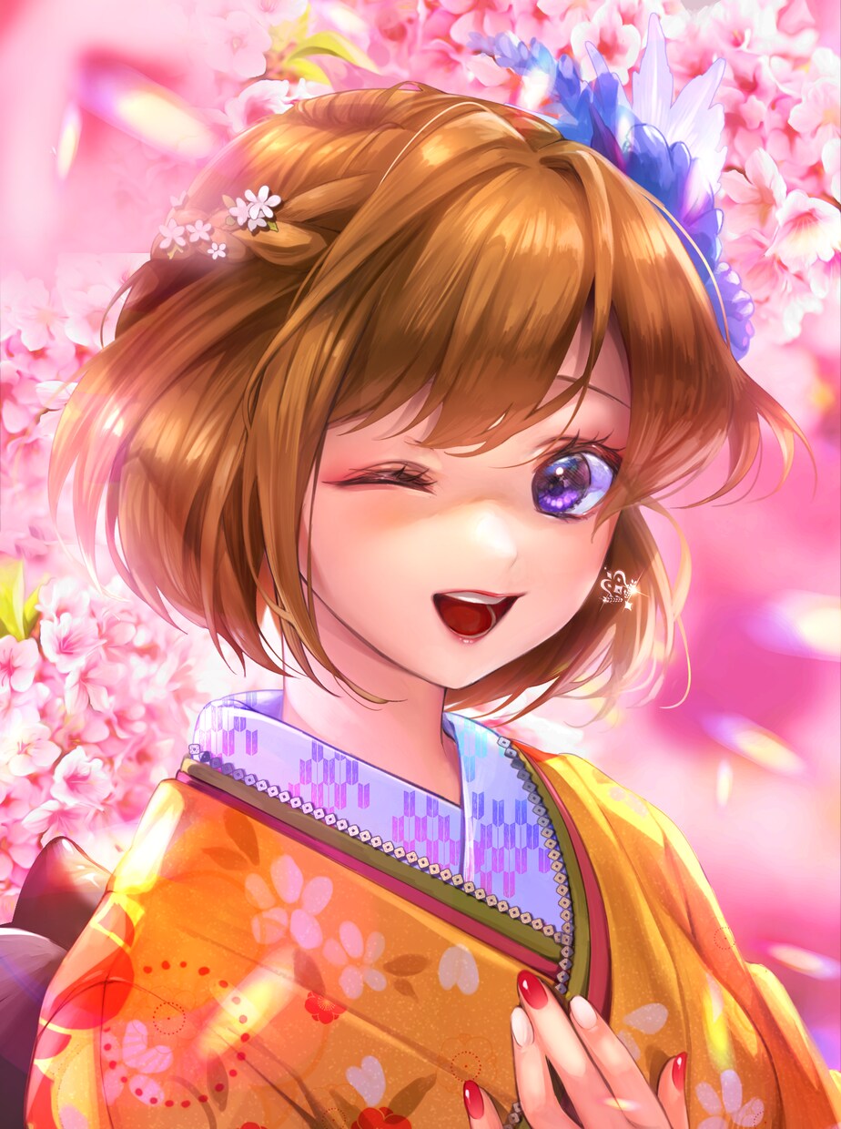 世界に1枚だけの描き下ろしイラストの作成をします 歌ってみたや動画用イラスト、お祝いイラストなどに イメージ10