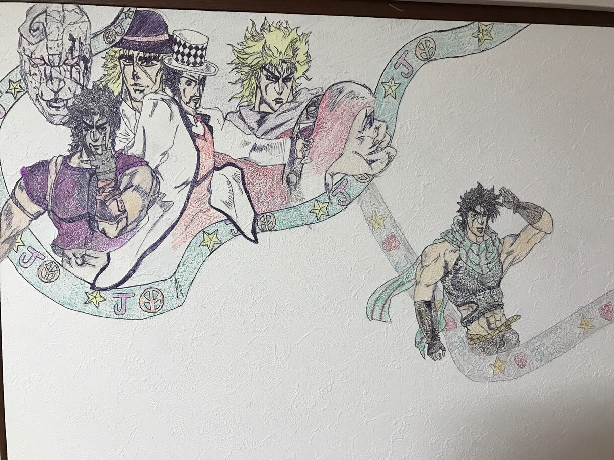ジョジョキャラならなんでも書きます ジョジョが好きな方、アニメすきのひとイラスト画が好きな方 イメージ2