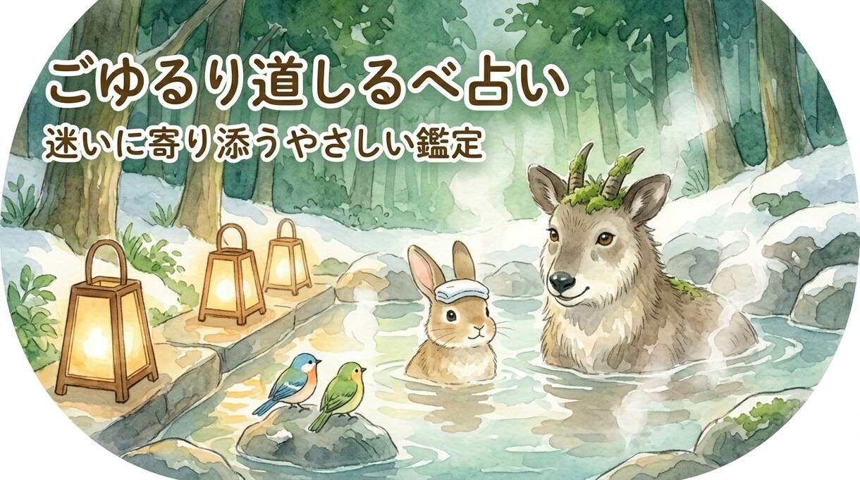 ゲッターズ飯田さんの五星三心占いで占います ゆるくお話を聞きながら占います イメージ1